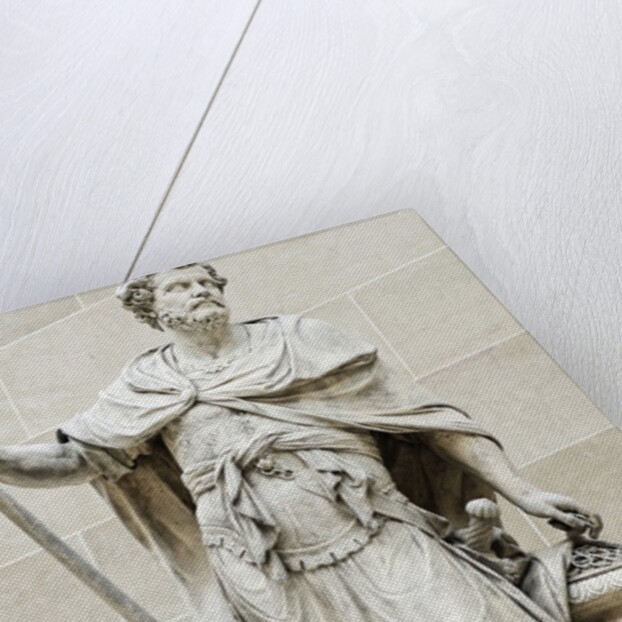 Hannibal Barca counting the rings of the Roman knights killed at the Battle of Cannae by Anonymous