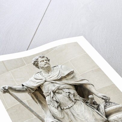 Hannibal Barca counting the rings of the Roman knights killed at the Battle of Cannae by Anonymous