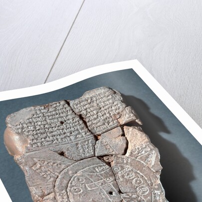 Babylonian map of the world by Anonymous