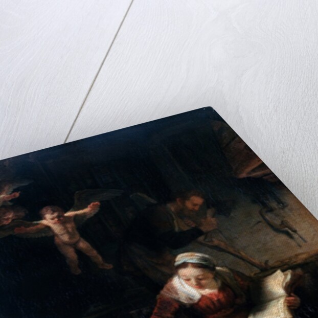 Holy Family by Rembrandt van Rijn