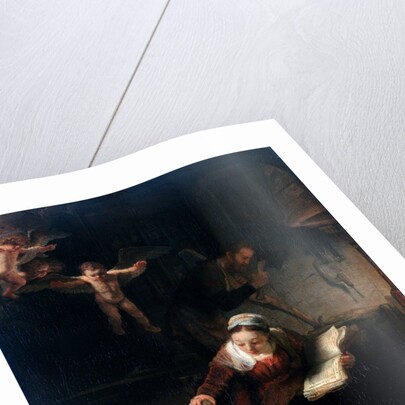 Holy Family by Rembrandt van Rijn