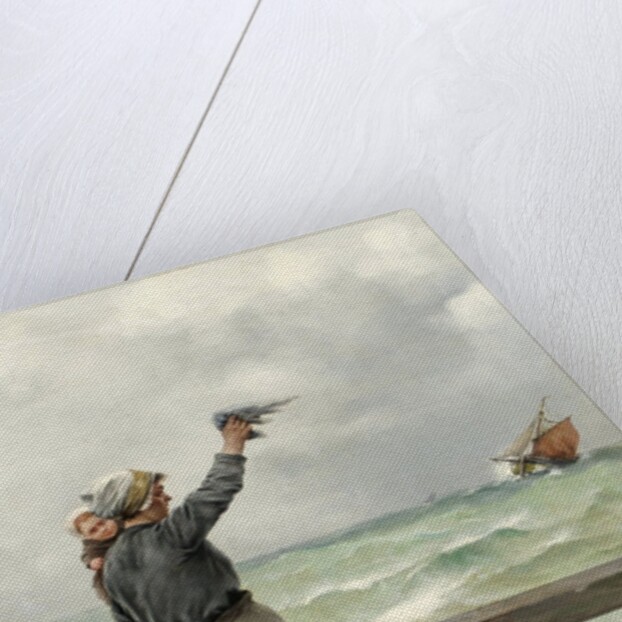 Fisherman's Homecoming by August Hagborg