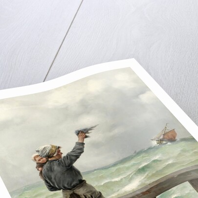 Fisherman's Homecoming by August Hagborg