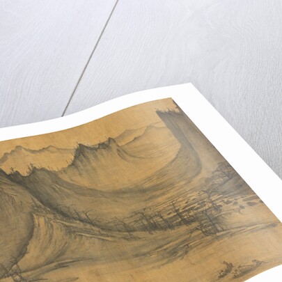 Detail of Fishermen's Evening Song by Xu Daoning