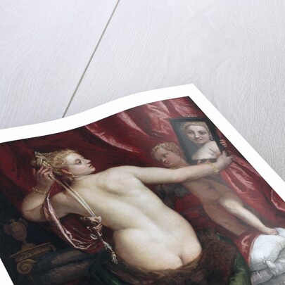 Venus with a Mirror (Venus at Her Toilette) by Paolo Veronese