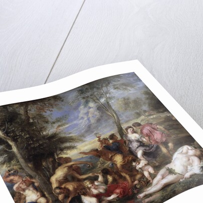Bacchanal at Andros by Peter Paul Rubens