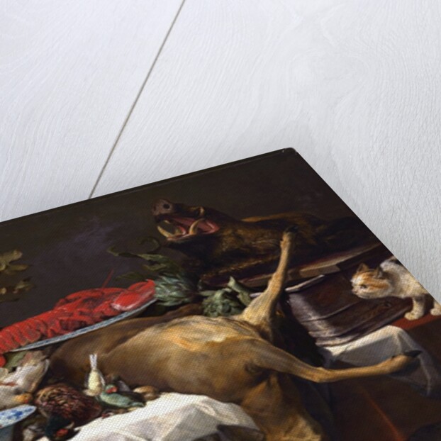 Pantry Scene with Servant by Frans Snyders