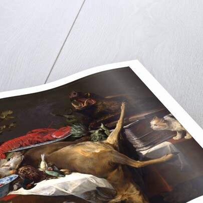 Pantry Scene with Servant by Frans Snyders