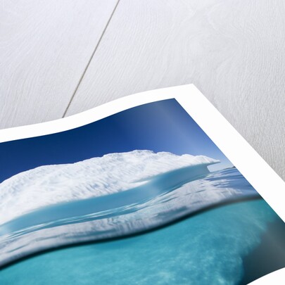 Melting Iceberg in Disko Bay by Anonymous