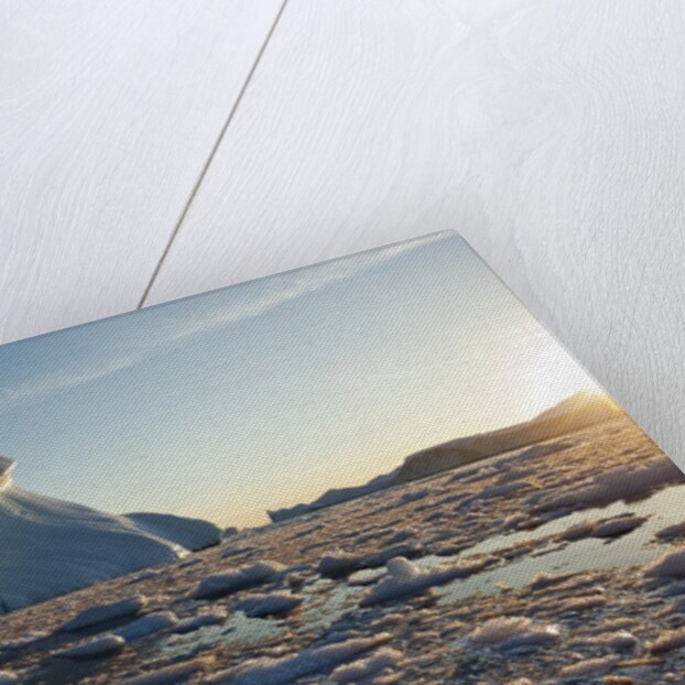 Icebergs in Disko Bay in Greenland by Anonymous