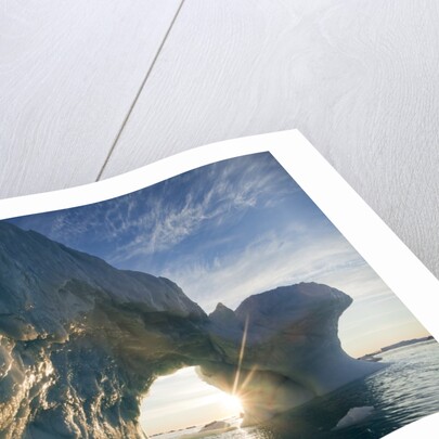 Icebergs in Disko Bay by Anonymous