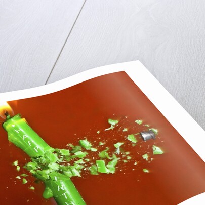 Candle Splat by Anonymous