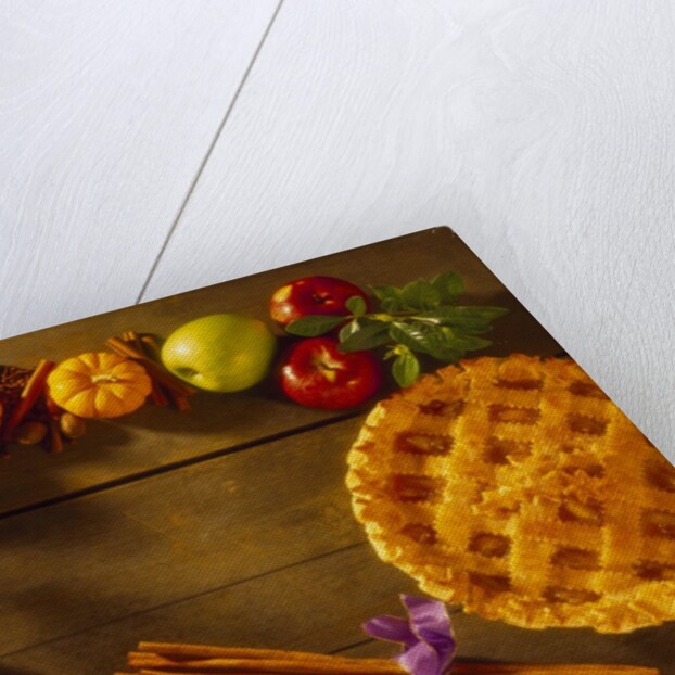 Pie and Raw Fall Ingredients by Anonymous