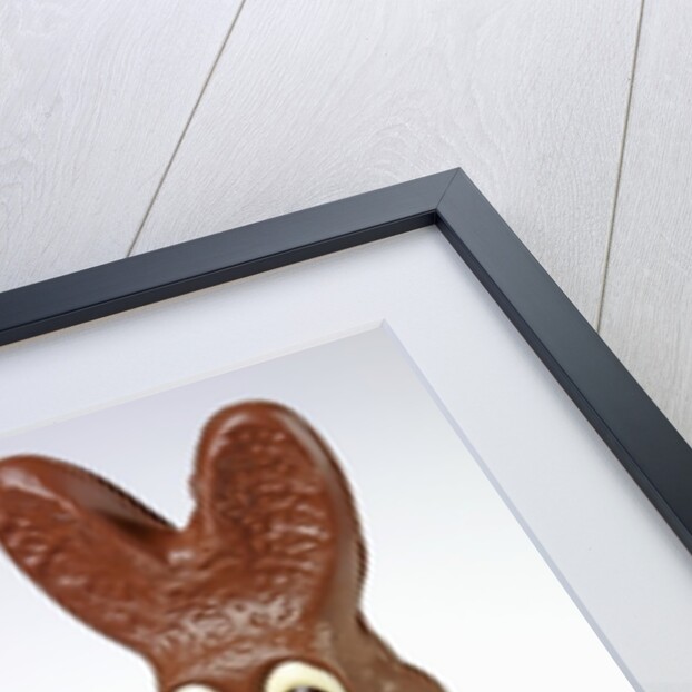 Chocolate Easter Bunny and chocolate eggs by Anonymous