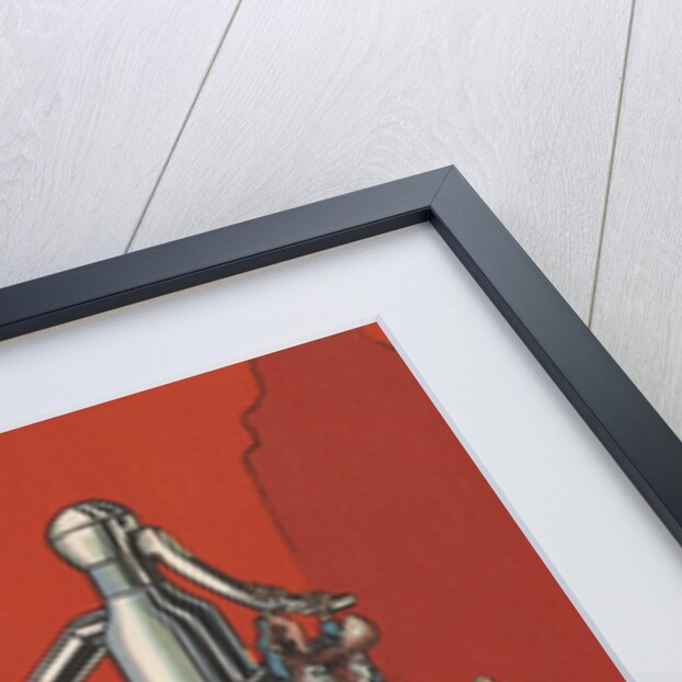 Illustration of mice spraying soda syphon bottle by Anonymous