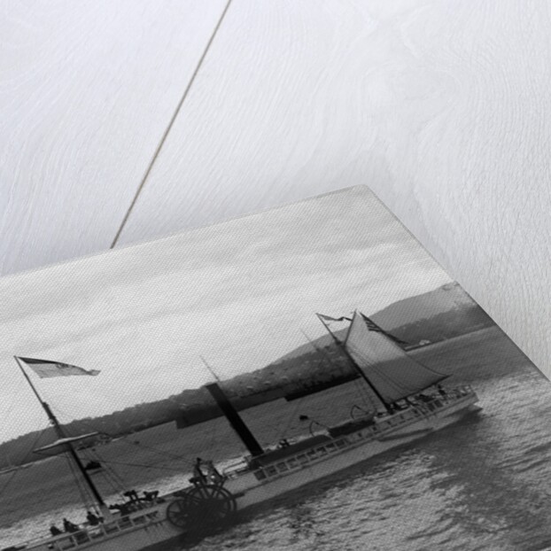Replica of the Clermont Steamship by Anonymous