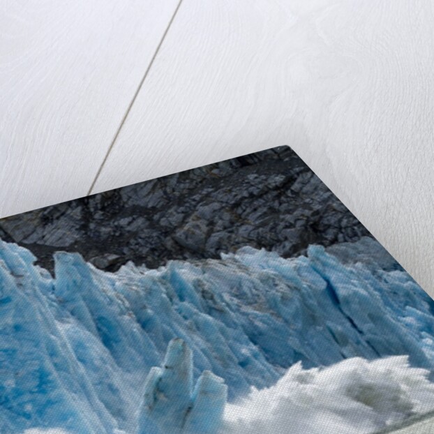 Icebergs Calving from Glacier, Alaska by Anonymous