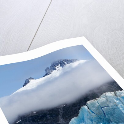 Mountain Peaks and Dawes Glacier, Alaska by Anonymous