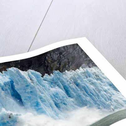 Calving Icebergs from Dawes Glacier, Alaska by Anonymous
