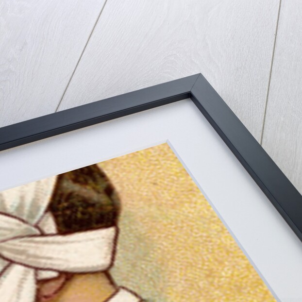 Man with bandaged head by Anonymous