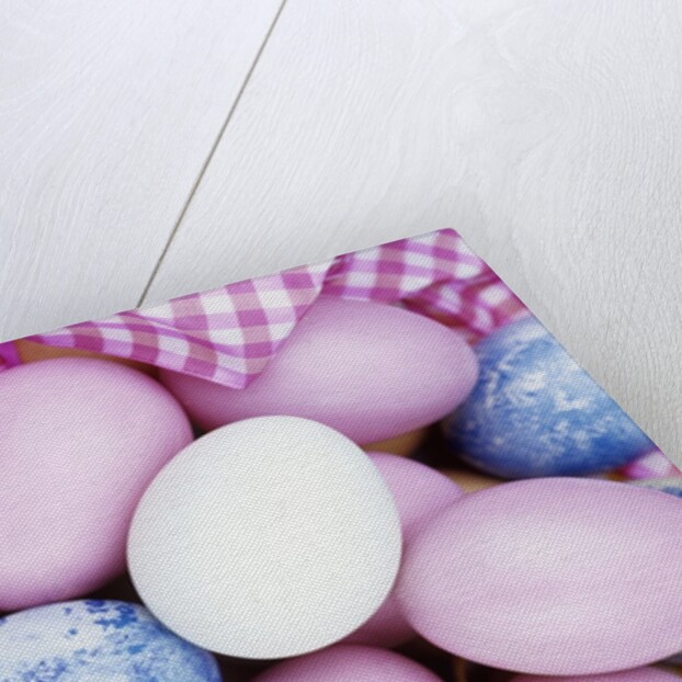 Coloured Easter eggs by Anonymous