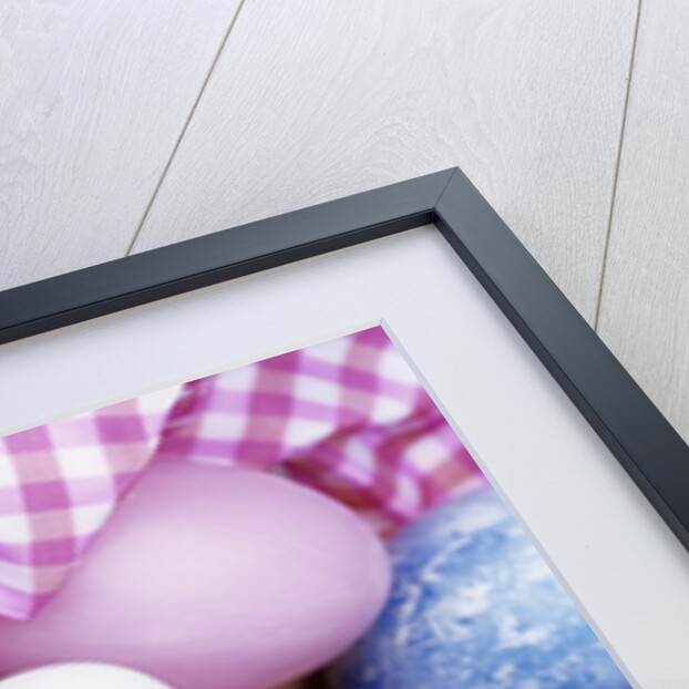 Coloured Easter eggs by Anonymous