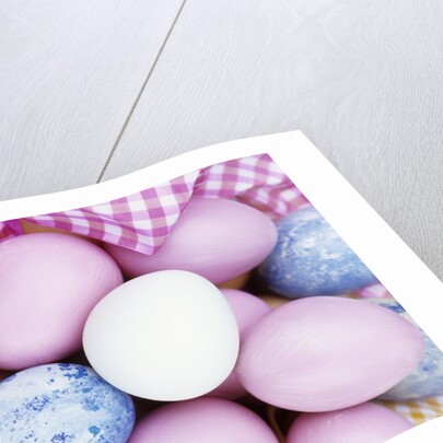 Coloured Easter eggs by Anonymous
