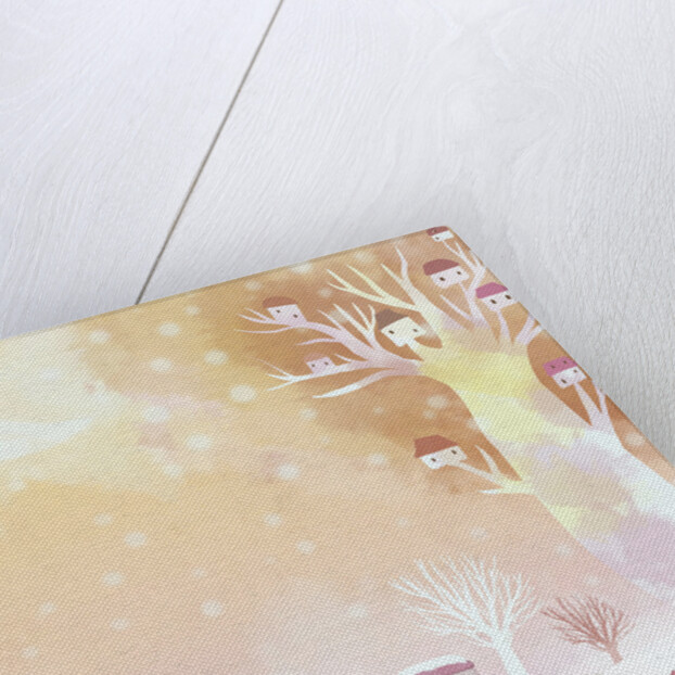 Christmas mood illustration by Anonymous