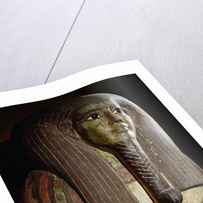 Mummiform coffin of Hor by Anonymous