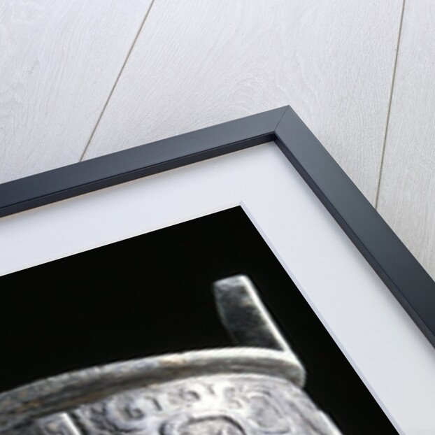 Shang Dynasty archaic bronze ding vessel by Anonymous