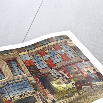Shops in Fleet Street by Anonymous