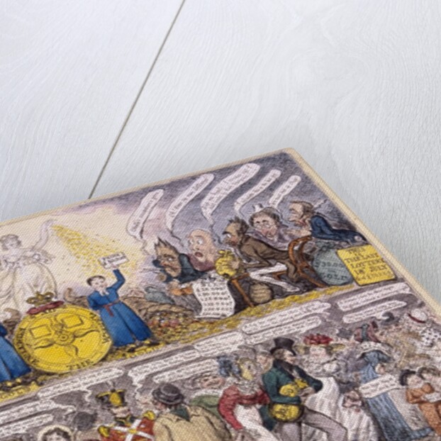 All Lotteries Will End For Ever by Isaac Robert Cruikshank