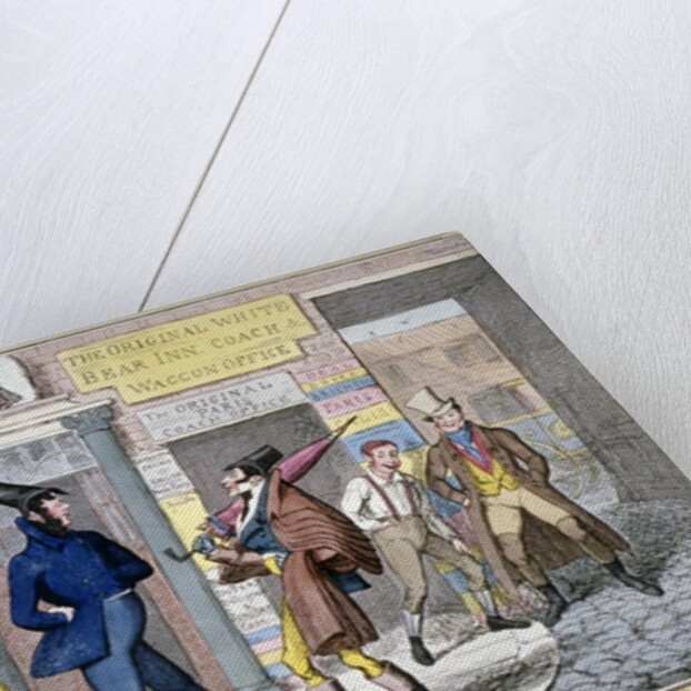 Anglo-Gallic salutations in London, or, practice makes perfect by George Cruikshank