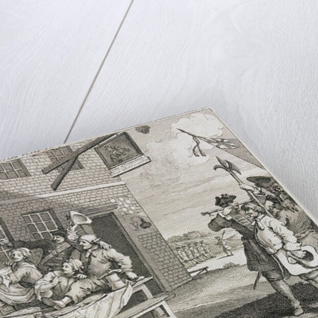 The Invasion: England by William Hogarth