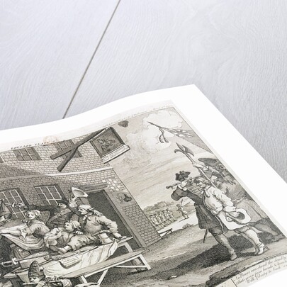 The Invasion: England by William Hogarth