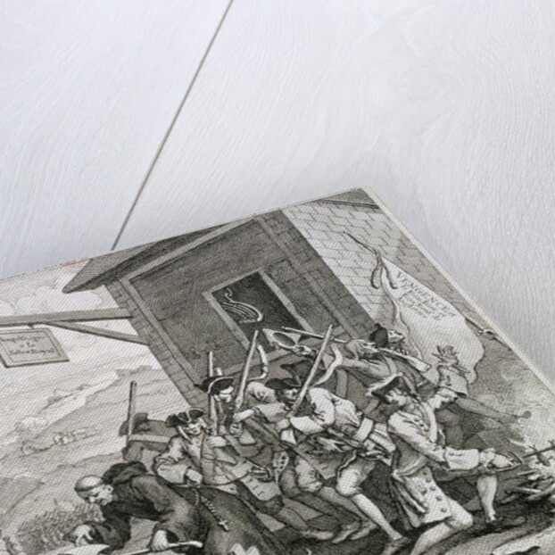 The Invasion: France by William Hogarth