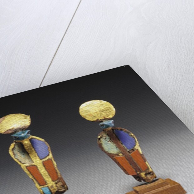 Three Egyptian cobra sculptures by Anonymous