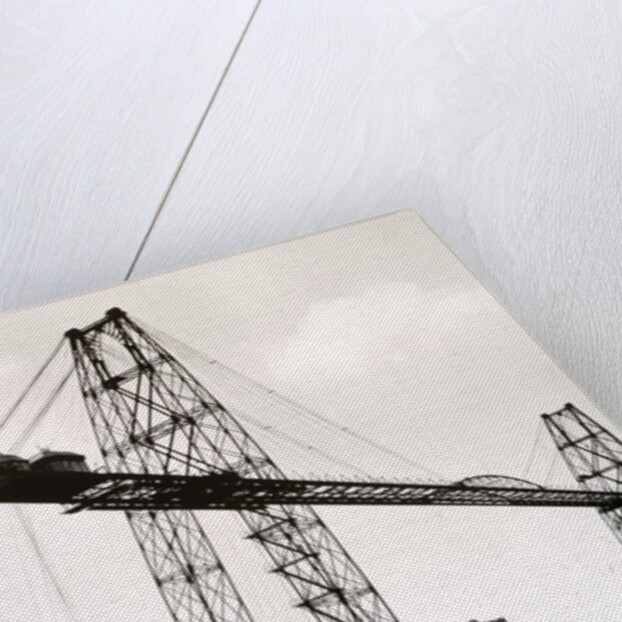 Marseille Transporter Bridge or Pont Transbordeur (c1940) by Anonymous