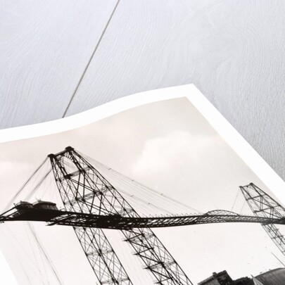 Marseille Transporter Bridge or Pont Transbordeur (c1940) by Anonymous