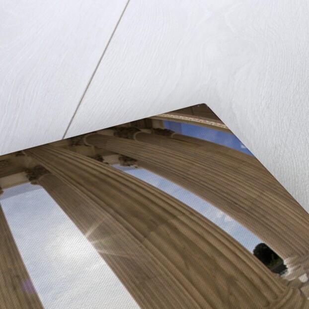Portico columns on the Supreme Court Building in Washington, DC by Anonymous