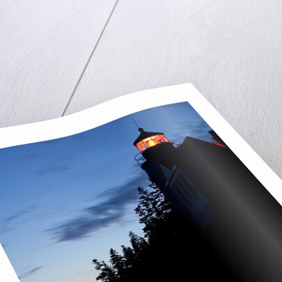Lighthouse in Acadia National Park, Maine by Anonymous