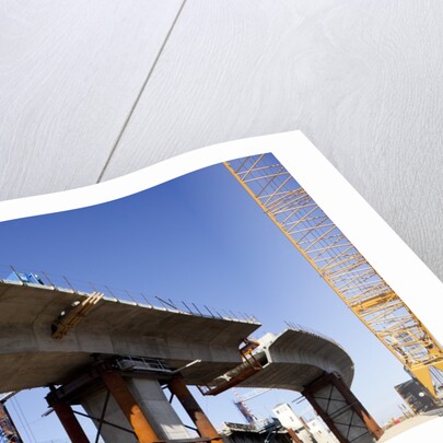 Bridge Construction, Perth Amboy, New Jersey by Anonymous