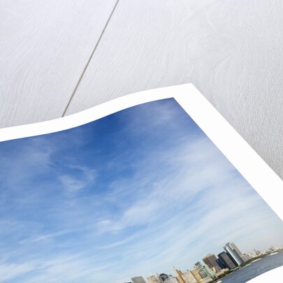 Manhattan skyline from New Jersey by Anonymous