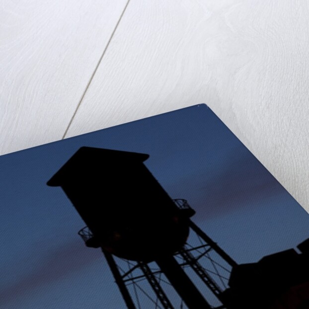 Water Towers, Jersey City, New Jersey by Anonymous