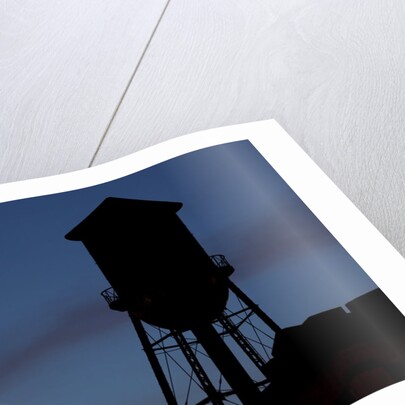 Water Towers, Jersey City, New Jersey by Anonymous