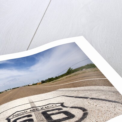 Route 66 at Tucumcari in New Mexico by Anonymous