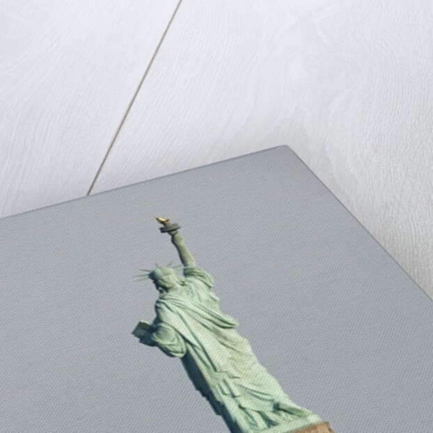 Statue of Liberty seen from behind, New York City by Anonymous