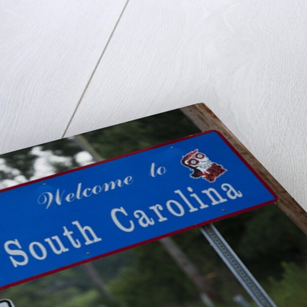 Welcome to South Carolina Sign by Anonymous