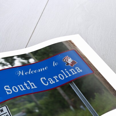 Welcome to South Carolina Sign by Anonymous