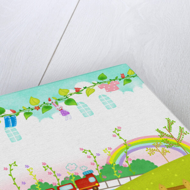 Sunny spring scenery by Anonymous